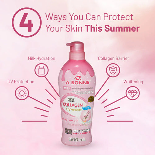 A Bonne Milk Power Lightening Lotion with Collagen – 500 ml