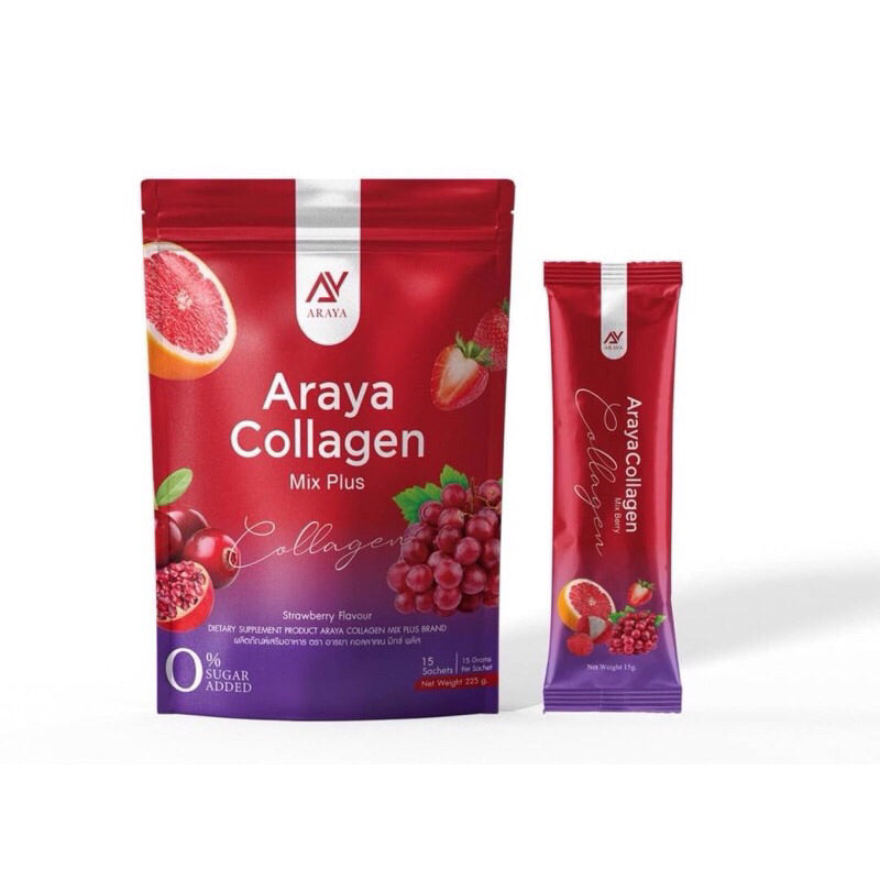Araya Collagen Mix Plus – 15 Sachets