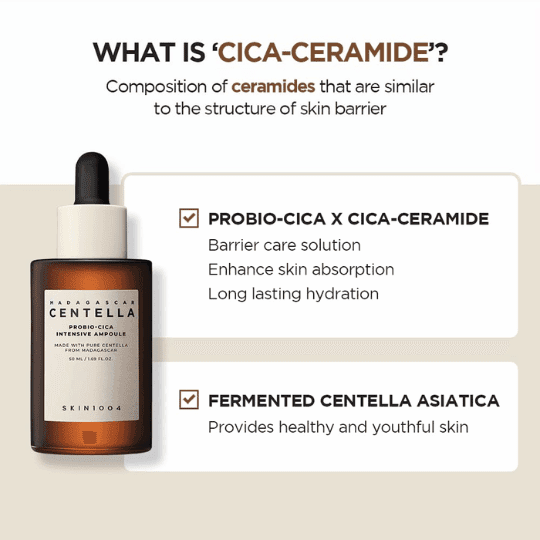 SKIN1004 Madagascar Centella Probio‑Cica Intensive Ampoule (50ml)