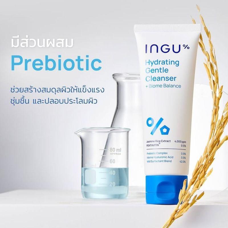 INGU% Hydrating Gentle Cleanser + Biome Balance – 100 ml