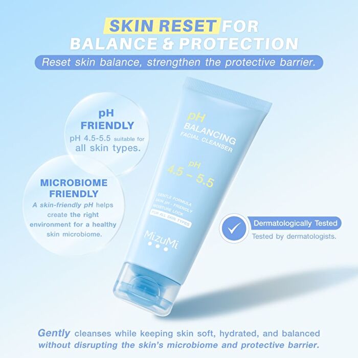 MizuMi pH Balancing Facial Cleanser - 100 mls