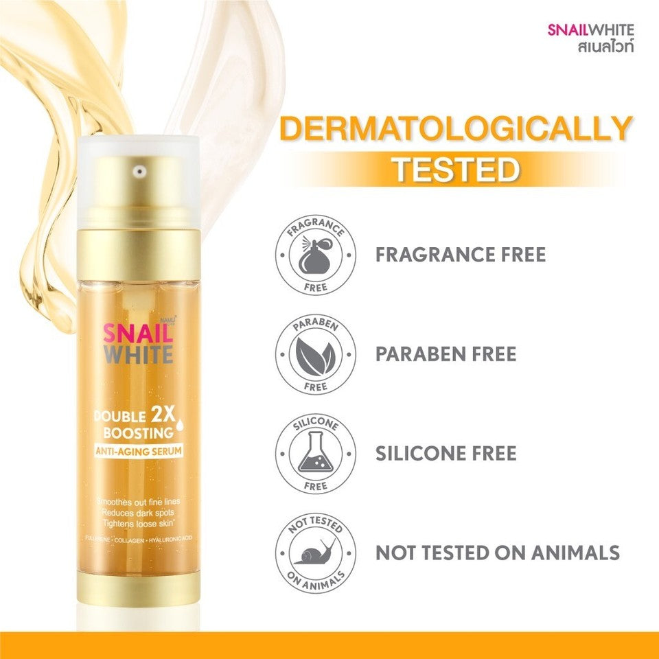 Snail White Double 2X Boosting Anti‑Aging Serum