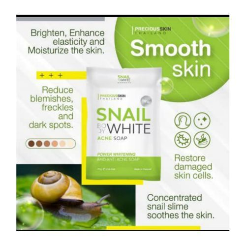 Snail White Acne Soap – Power White & Anti‑Acne (70 g)