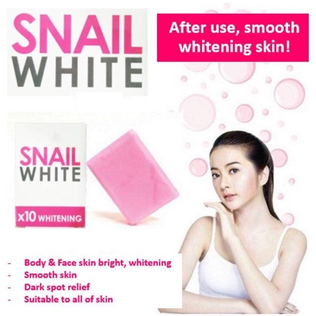Snail White Plus+ Gluta Collagen Soap – Whitening x10