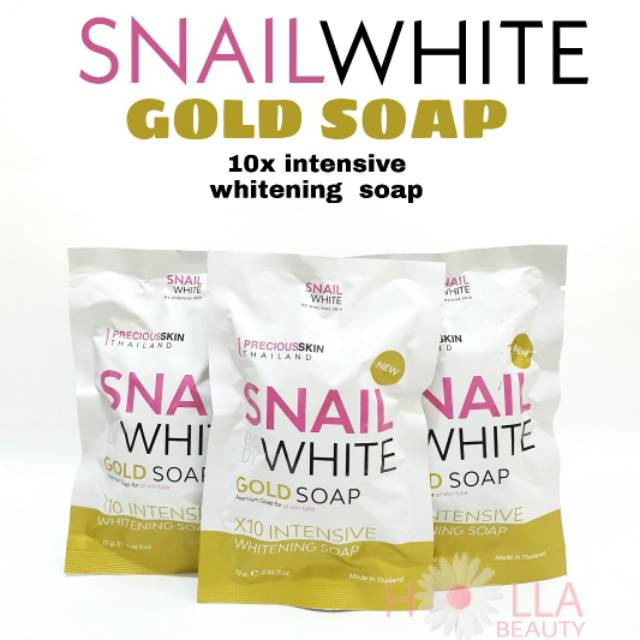 Snail White Gold Soap – X10 Intensive Whitening (70 g)