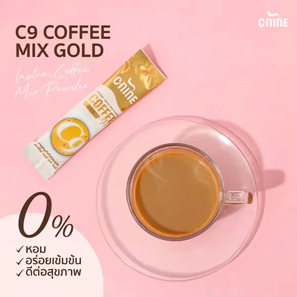 C‑NINE ProSlim Coffee Mix Gold – + Collagen Formula