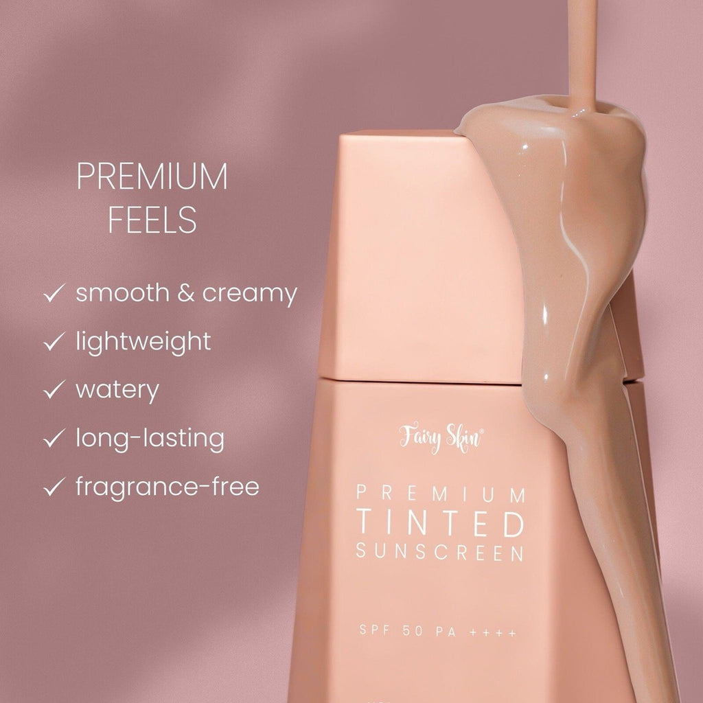 Fairy Skin Premium Tinted Sunscreen – SPF 50 PA++++