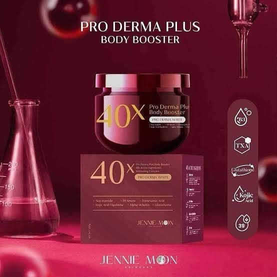 40X Pro Derma Plus Body Booster – Intense Brightening & Skin Renewal