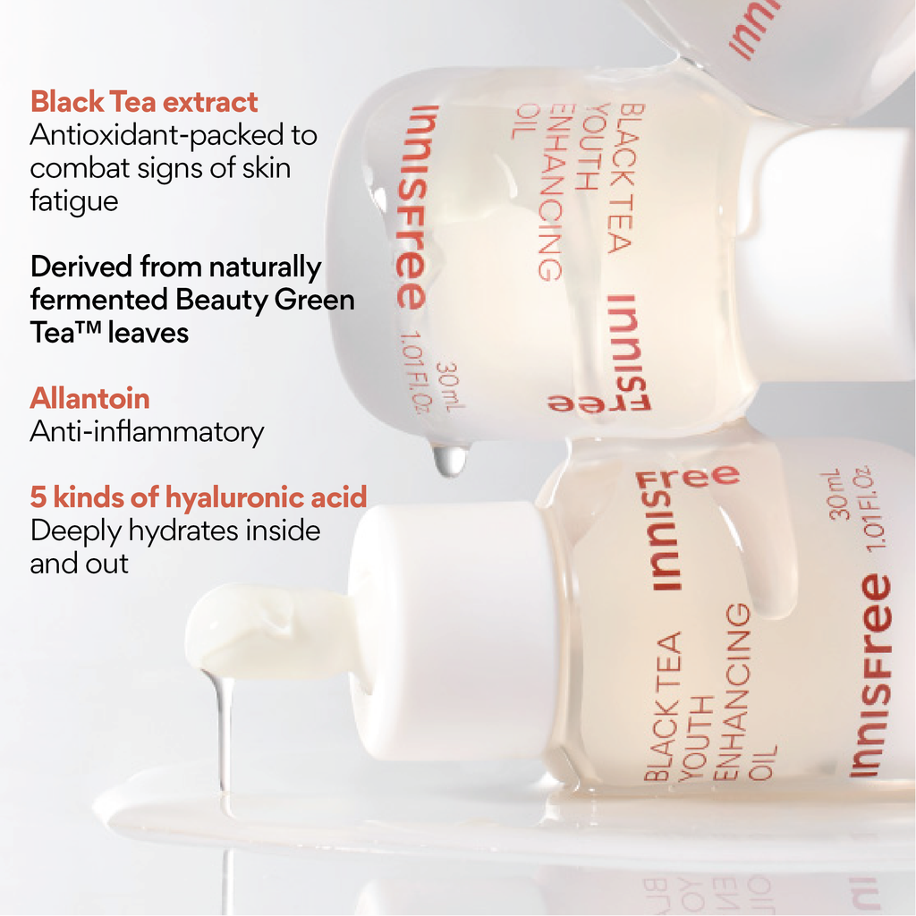 Innisfree Black Tea Youth Enhancing Oil – 30ml