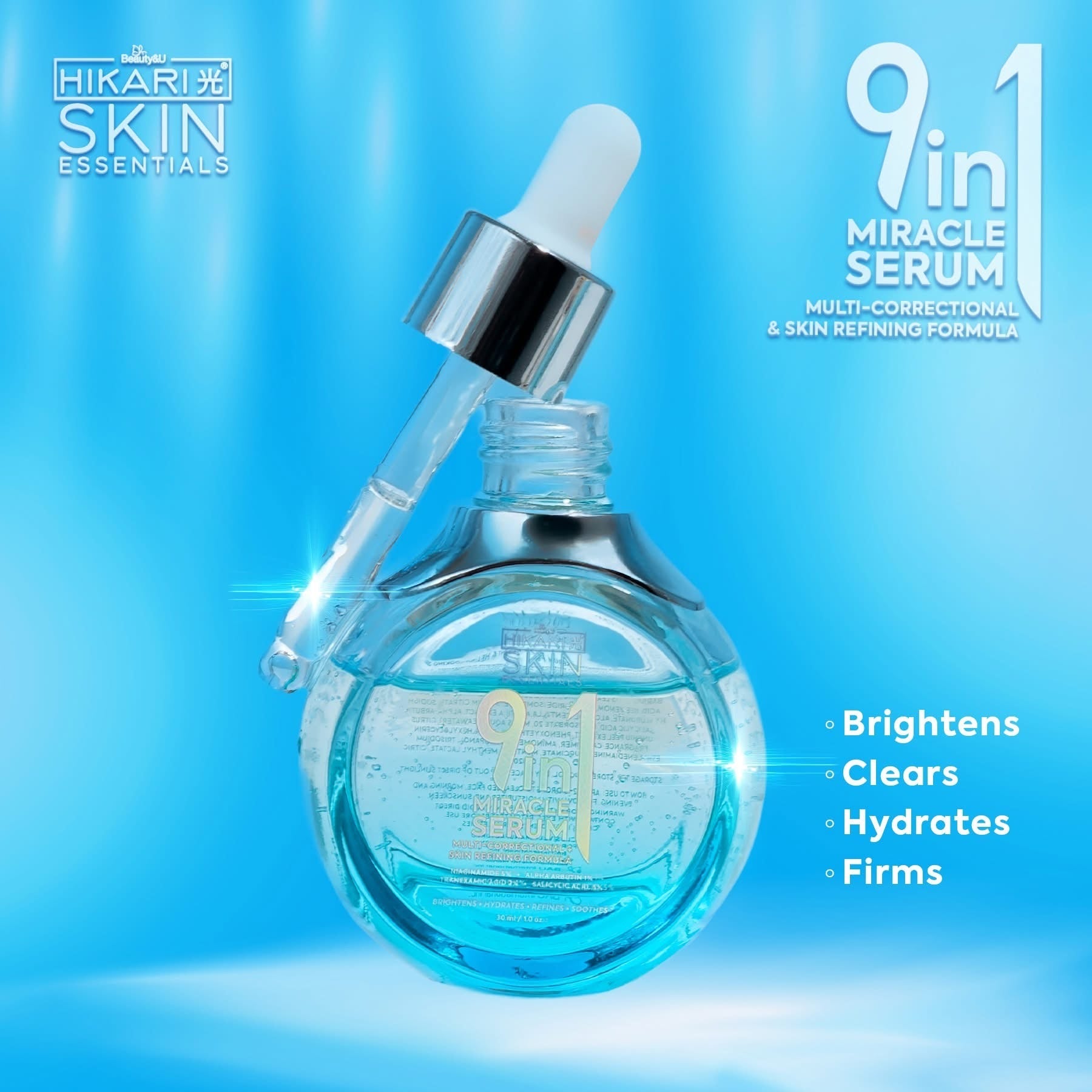 Hikari Skin Essentials 9‑in‑1 Miracle Serum