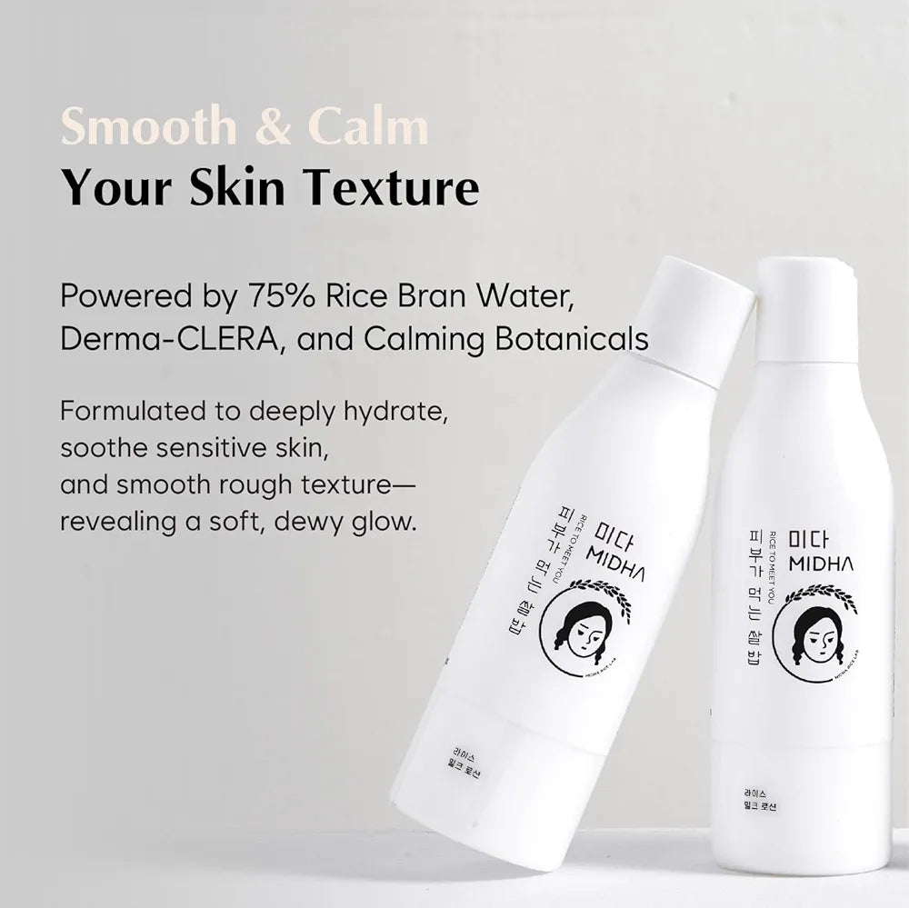 MIDHA Rice Milk Lotion – Product Description - 200mls