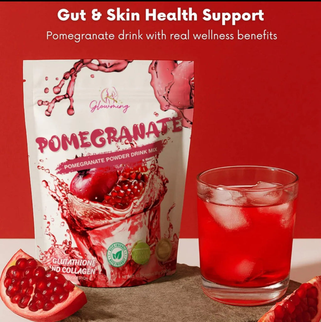 Glowning Pomegranate Powder Drink Mix - 10 sachets