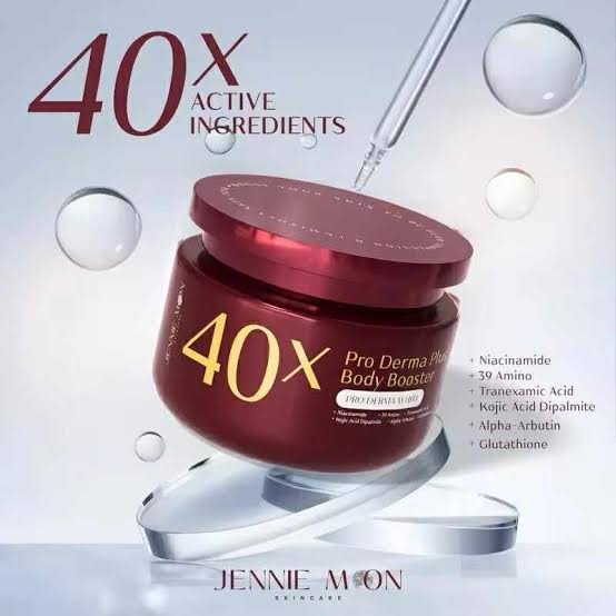 40X Pro Derma Plus Body Booster – Intense Brightening & Skin Renewal