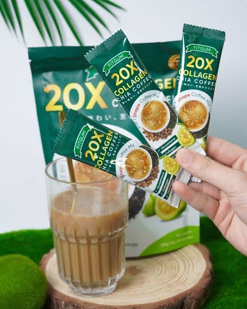 FitGum Collagen Chia Coffee Mix – 11‑in‑1 Beauty & Wellness Coffee