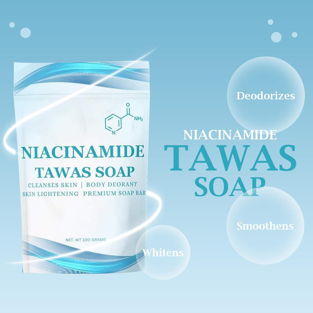 Niacinamide Tawas Soap – Skin Lightening & Deodorizing Bar