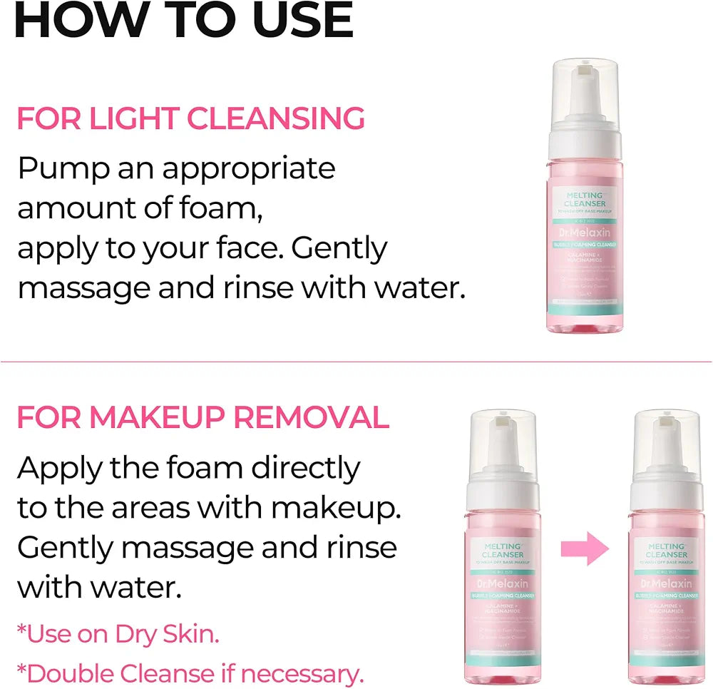 Dr. Melaxin Bubble Foaming Cleanser