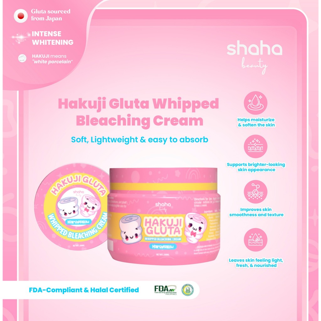 Hakuji Gluta Whipped Bleaching Cream