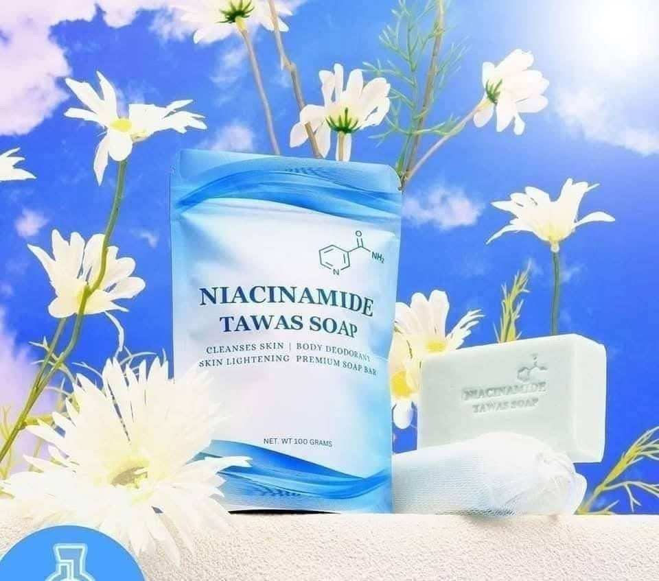 Niacinamide Tawas Soap – Skin Lightening & Deodorizing Bar