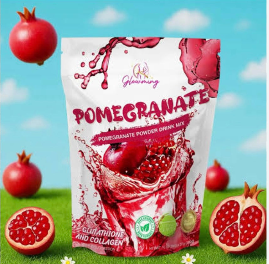 Glowning Pomegranate Powder Drink Mix - 10 sachets