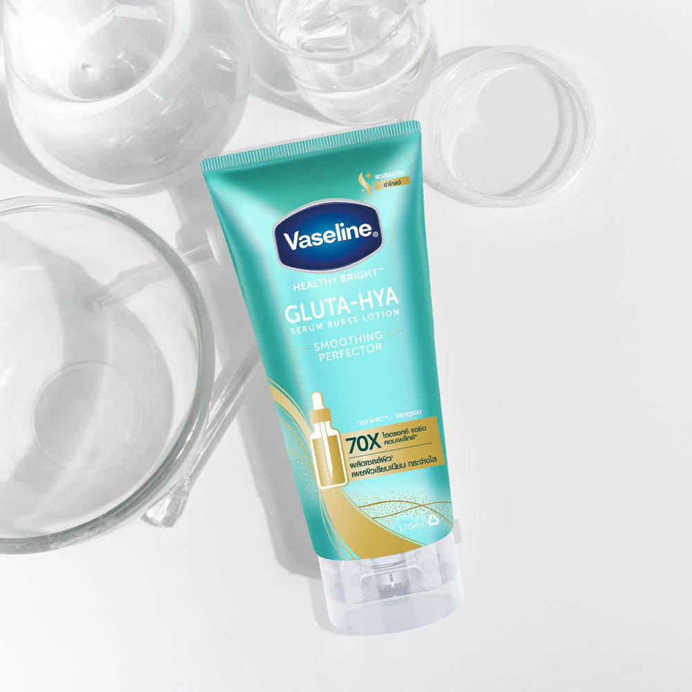 Vaseline Healthy Bright Gluta‑Hya Serum Burst Lotion – Smoothing Perfector (290ml)