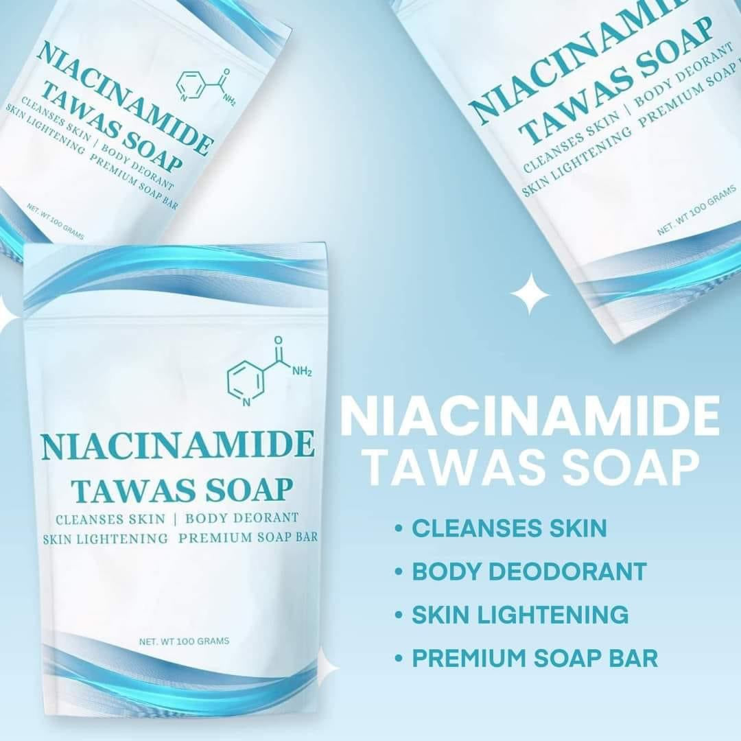 Niacinamide Tawas Soap – Skin Lightening & Deodorizing Bar