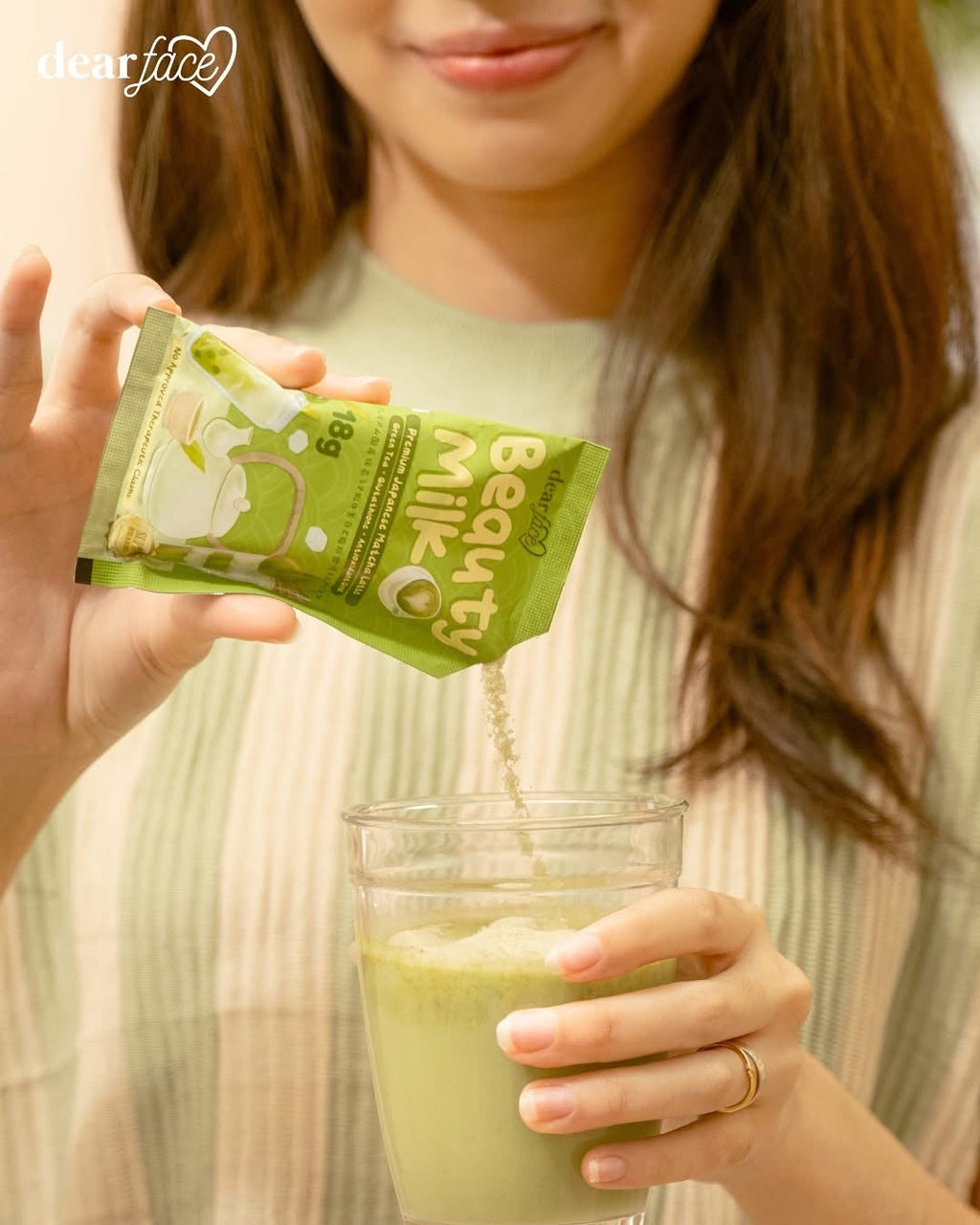 Beauty Milk – Japanese Matcha Latte Collagen Drink (Super Rich in Collagen)